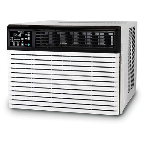 Soleusair Energy Star 18300 Btu 230v Window Mounted Air Conditioner With Lcd Remote Control White