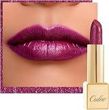 Oulac Metallic Shine Glitter Lipstick Purple Sugar Plum 04 4.3 g Vegan