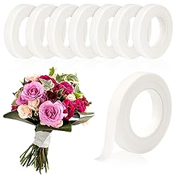 COIDEA 8 Rolls Floral Tape, 1/2" Wide Flower