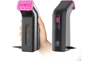 M MISTSINCE Travel Steamer for Clothes,100V-240V for Globle Traveling,Steamer ＆ Iron 2 In 1 for Clothes Portable mini, handheld steamer for Home,Office(Panda color)