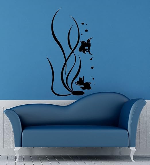 Fish Wall Decal Aquarium Vinyl Sticker Underwater World