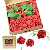 Code Florist Artificial Foam Roses 20pcs with