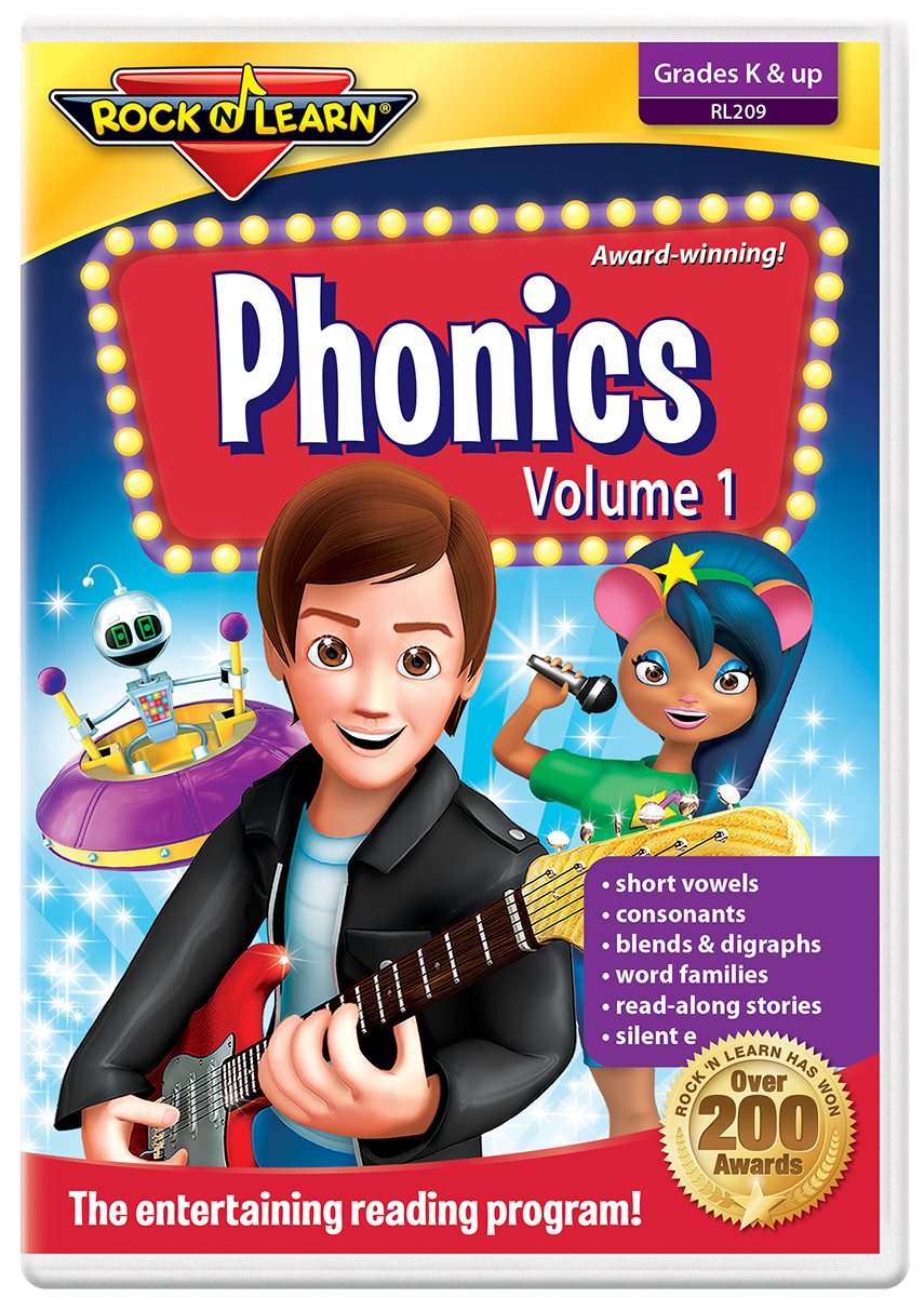 Rock N Learn: Phonics - Volume 1 [DVD]