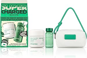 innisfree Green Tea Supercharged Healthy Barrier Duo, Limited Edition Hydrating Korean Skincare Set for All Skin Types includ