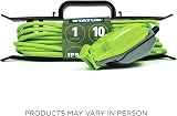 Status 10m Extension Lead IP54 Green Waterproof Outdoor Cable 13A Plug view 7