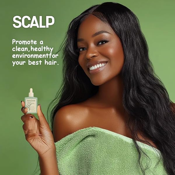 SCALP SERUM FOR THINNING HAIR, 30ML – CLINICALLY TESTED, NOURISHING FORMULA WITH AMINO ACIDS, CAFFEINE & ROSEMARY OIL – PROMOTES HEALTHY SCALP & FULLER-LOOKING HAIR, REDUCES OIL & PRODUCT BUILDUP