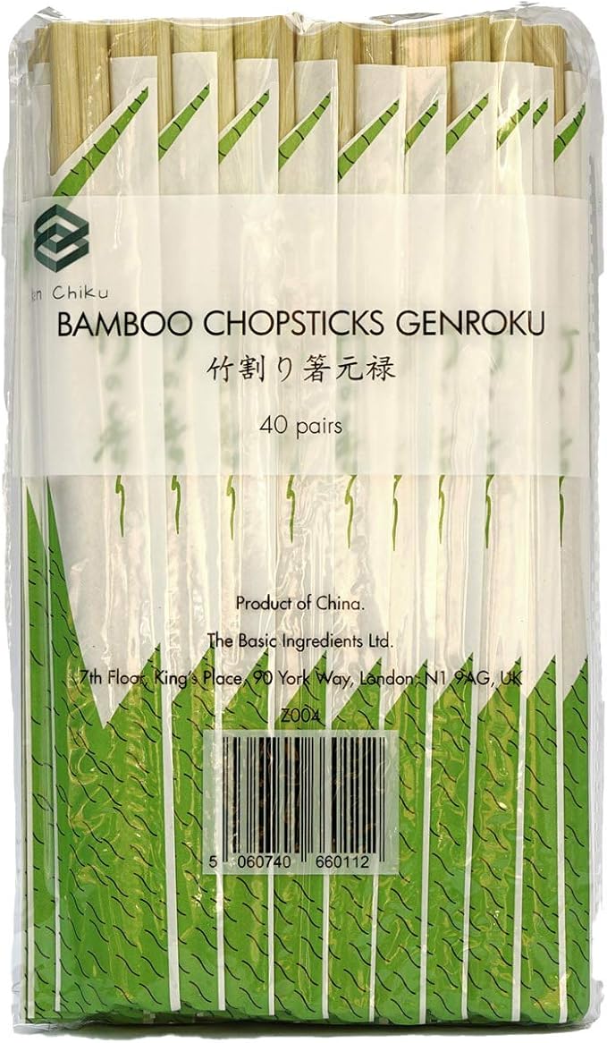 Bamboo Chopsticks (Genroku 20cm 40 Pairs) Amazon.co.uk Kitchen & Home