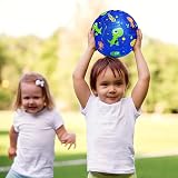 INPODAK Size 2 Football 2 Pack Toddler Kids Mini Soccer Ball 18.5in Circ view 6