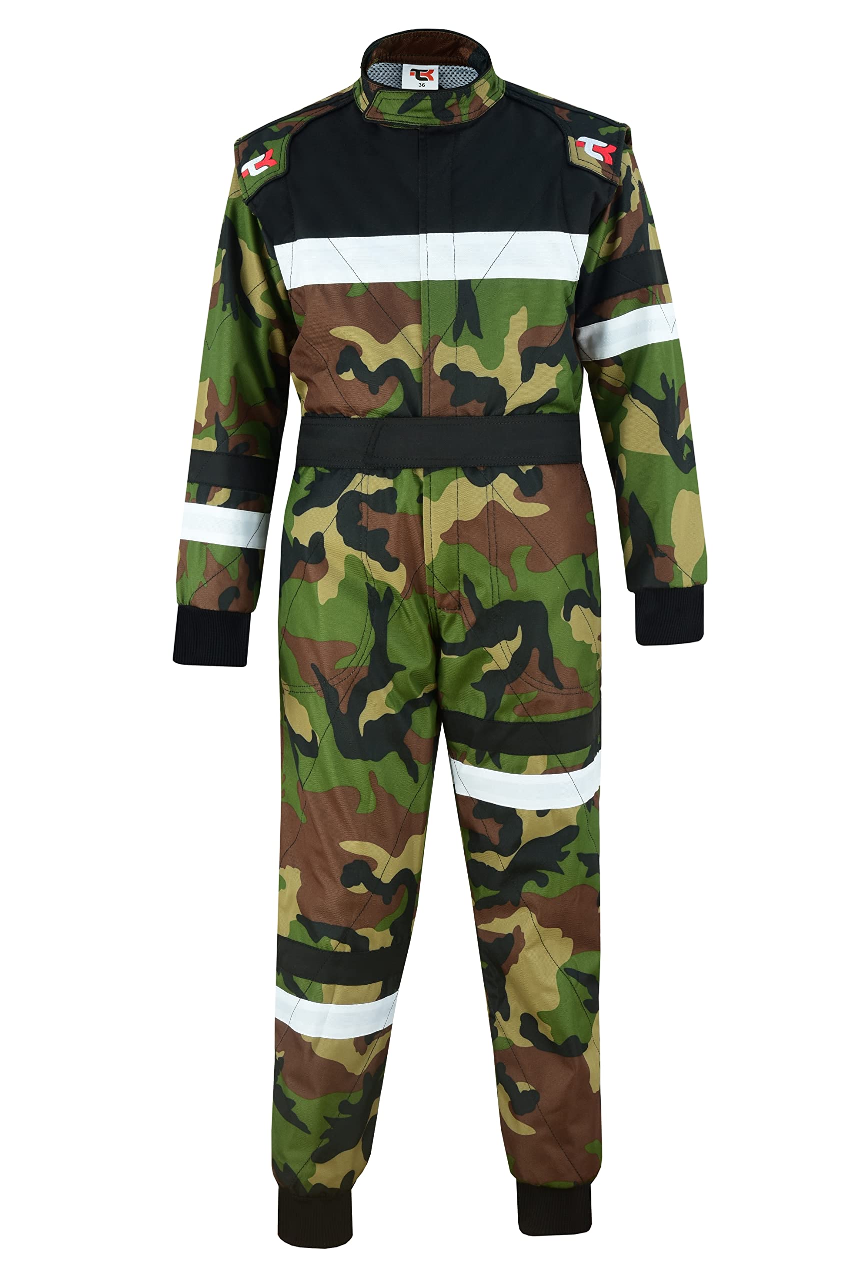 TK Kids Juniors Karting Suit Go-Kart Suit One Piece