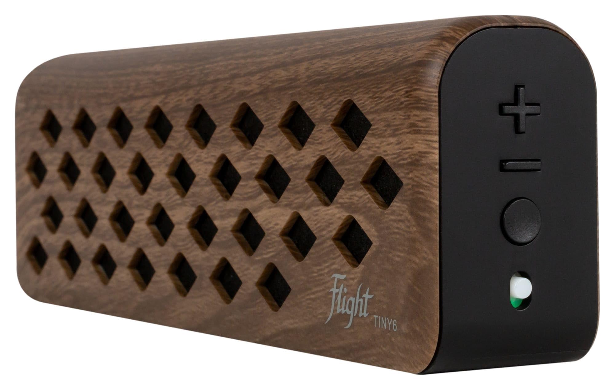 Flight Music Ukuleles Unisex Tiny6 Walnut Ukelele Amplifier, Walnut, One Size UK