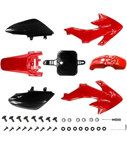 Amazon.com: JIAXIMAN CRF50 Plastics Kit Pit Bike Parts Fairings
