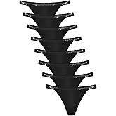 TIICHOO Period Thong Underwear for Women Seamless Period Panties Thong Leakproof Menstrual Underwear 8 Pack​