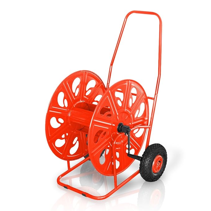 Profi- Schlauchwagen für max. 100m 1' oder 140m 3/4' mit Luftbereifung, Schlauchtrommel