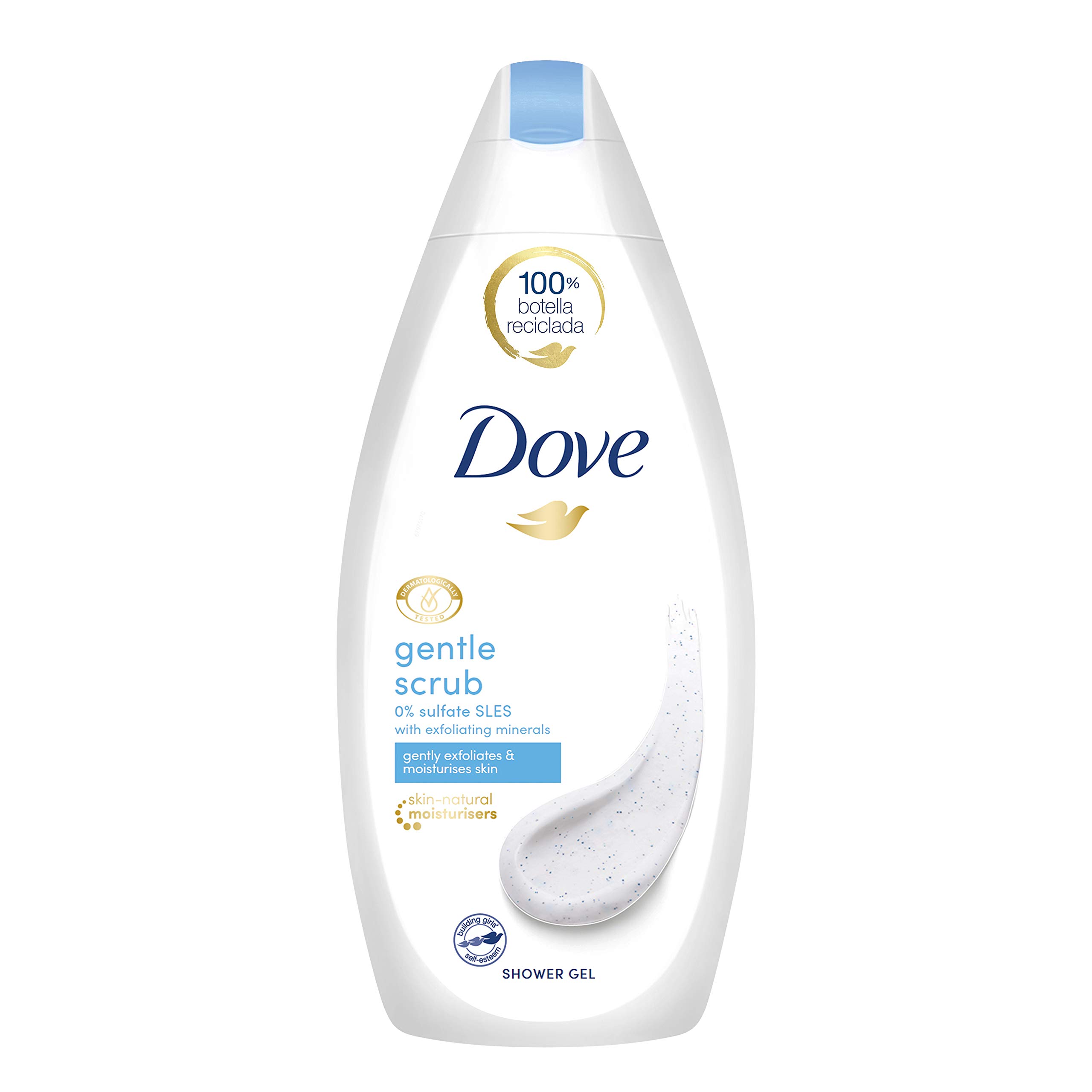 500ml Gel Dove exfoliante