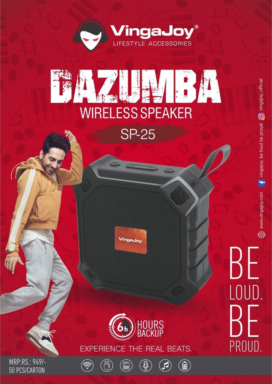 vingajoy wireless speaker