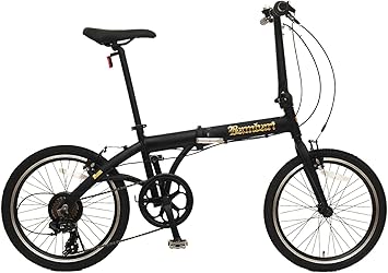 Amazon チャリンクス インチ アルミフレーム 約12kg 軽量折りたたみ自転車 バンバリアルミ ブラック チャリンクス 折りたたみ自転車