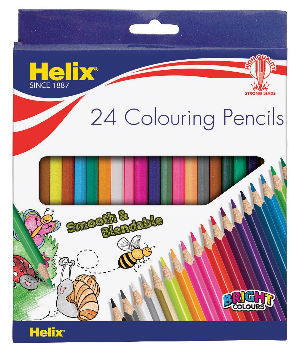 Helix Colouring Pencils (Pack of 24)
