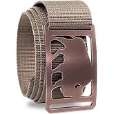 GRIP6 Buffalo Belt: Durable Belts for Men &amp; Women, Versatile Nylon Tactical Belt for Work, Golf, Casual &amp; Outdoor Use