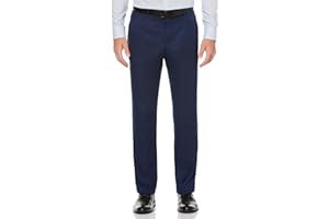 Perry Ellis Portfolio Men's Windowpane Performance Portfolio Pant