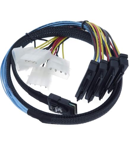 Amazon.com: HP 408767-001 Mini SAS Cable - 407339-B21, 407344-003