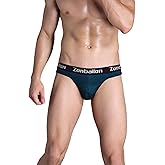 SUMABA Men's Thong G String T-Back Low Rise Bulge Pouch Underwear