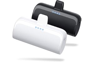 LANLUK [2 Pack]Mini Portable Charger for iPhone 5200mAh,20W PD Fast Charging Power Bank for iPhone, Ultra-Compact Battery Pack Travel Portable Phone Charger Compatible with iPhone 14 13 12 11 X 8 7 6 Series