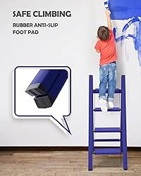 Taranta 4 Step Ladder,Aluminum Lightweight Folding