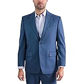 Haggar J.M Men's Premium Stretch Classic Fit Suit Separate Jacket Chambray