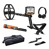 DR.ÖTEK Metal Detector for Adults MT12 Set Orange