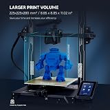 ELEGOO Neptune 3 Pro 3D Printer Auto Bed Leveling Dual Gear Direct Extruder view 6