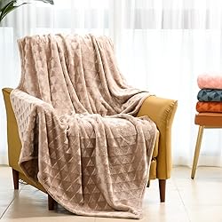 Excervent Soft Fleece Throw Blanket
