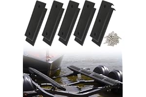 anpoole Boat Trailer Bunk Slides, Smoother Boat Bunk Slide Pads, Heavy Duty Boat Trailer Slides for Bunks,3"x10"