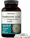 NatureBell Hyaluronic Acid Supplements 2,000 mg