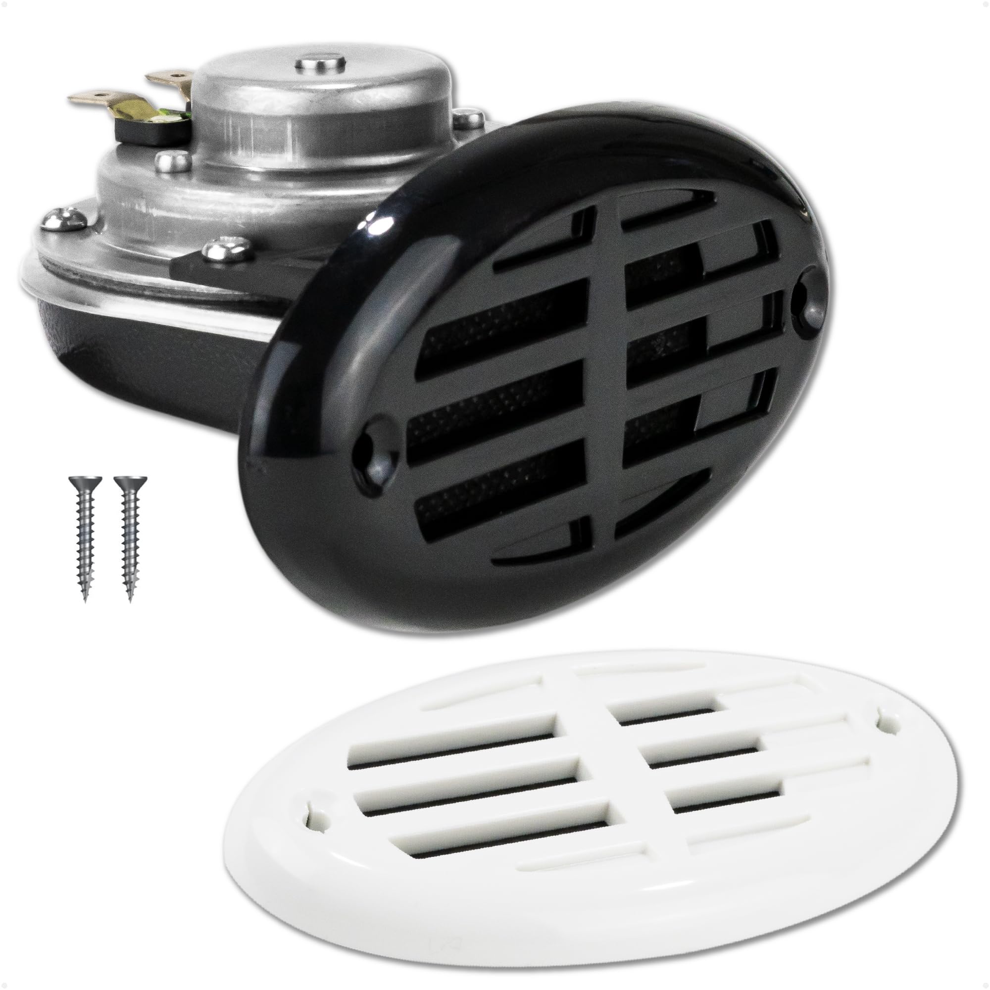 Five Oceans 316 Stainless Steel Boat Horn, Marine Drop-in Hidden Horn - FO3914
