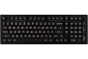 EPOMAKER Galaxy100 QMK/VIA Gaming Keyboard with 8000mAh Battery, 1800 Aluminum Mechanical Keyboard with Numpad, USB-C/BT5.0/2