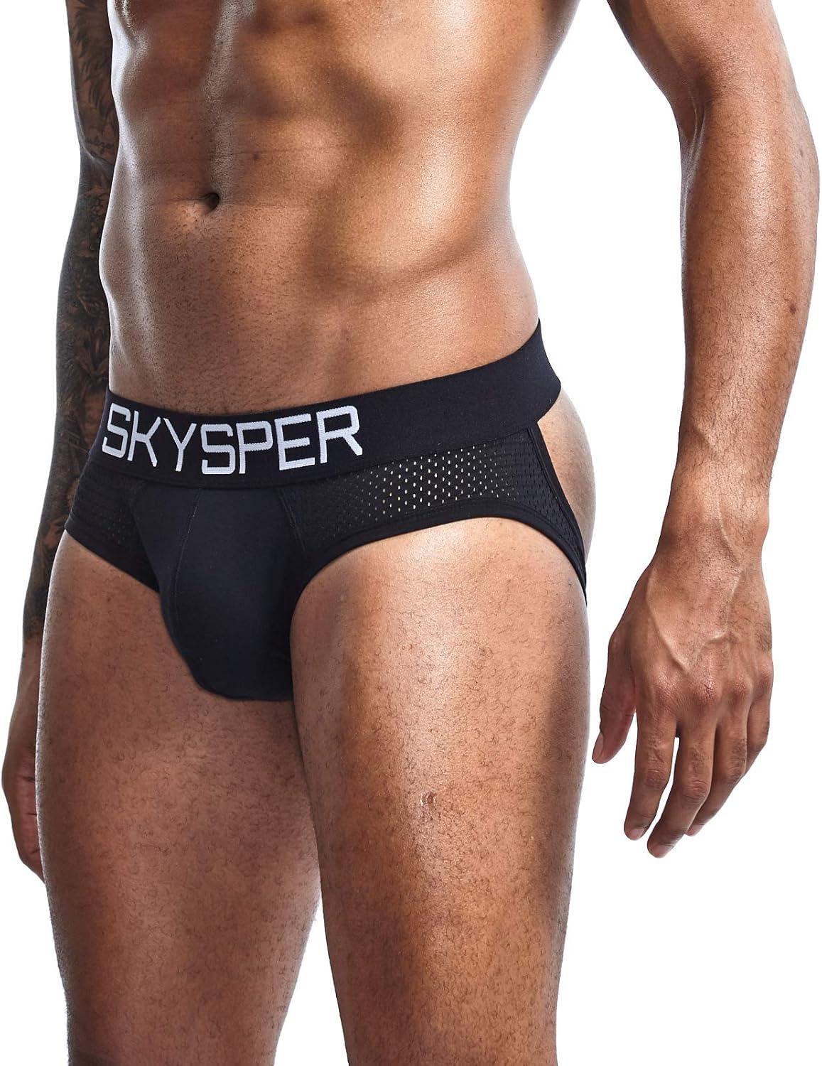 SKYSPER Men's Jockstrap Athletic Supporter Jock Straps Male Underwear at  Men’s Clothing store