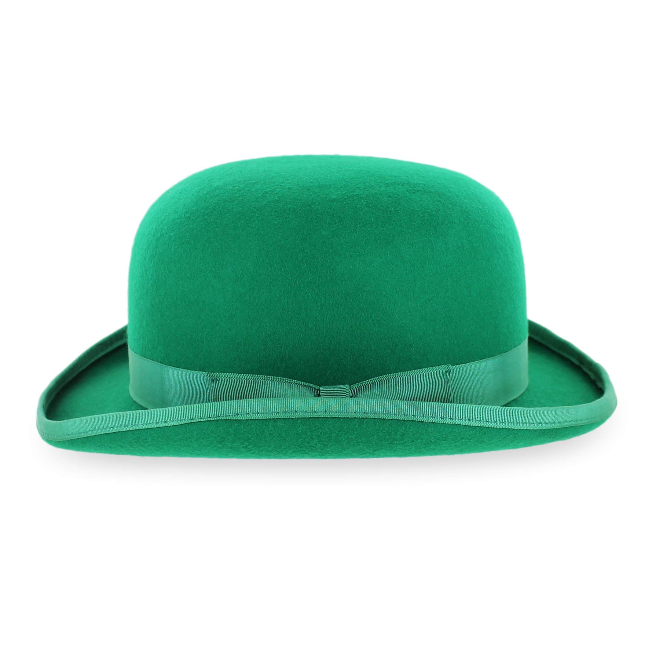 green derby hat