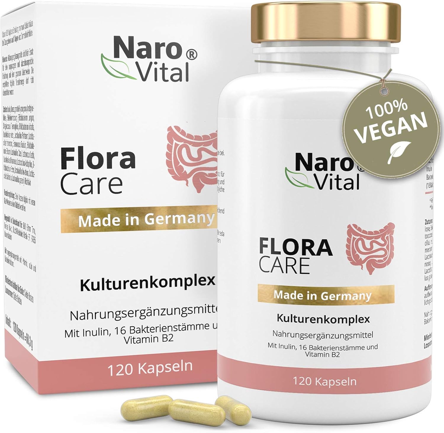 Flora quelle multi probiotische kapseln