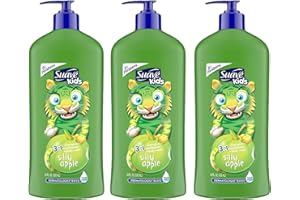 Suave Kids 3 In 1 Shampoo-Cond -Bodywash Silly Apple 18 Ounce (Pack of 3)