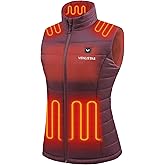 Venustas Women's Heated Vest with Battery, Lightweight Quilted Vest for Women