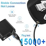 Twozoh XLR to 1/4 Inch TRS Cable 0.3M Balanced XLR Male to 6.35mm Plug view 6