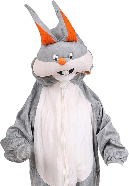 Chandu Ki Dukan Bugs Bunny Fancy Dress/ Animal Fancy Dress Costume / Bunny Dress/RABIT Dress/Cartoon Fancy Dress/Disney Character Fancy Dress - 7-8 Years