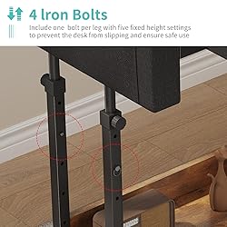 Rolling Standing Desk Adjustable Height with