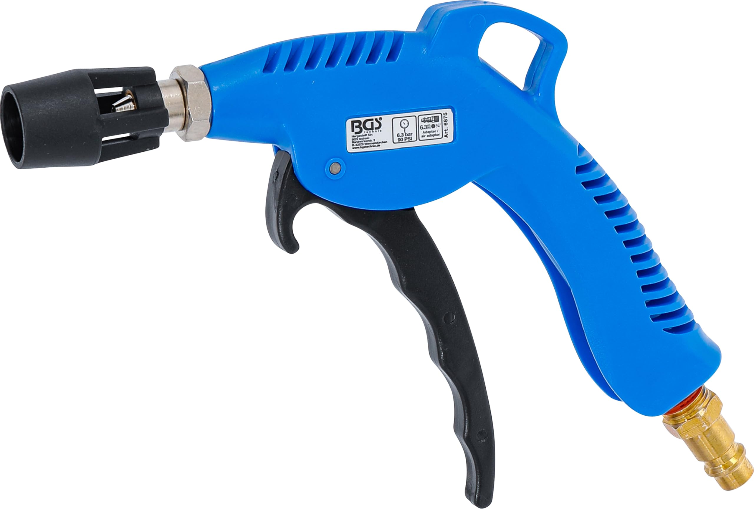 BGS 6875 | Druckluft-Ausblaspistole | mit Turbo Venturidüse