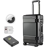 Pelican ATX 22" Waterproof Wheeled Carry-On Hard Travel Case + Travel Bundle (Black)