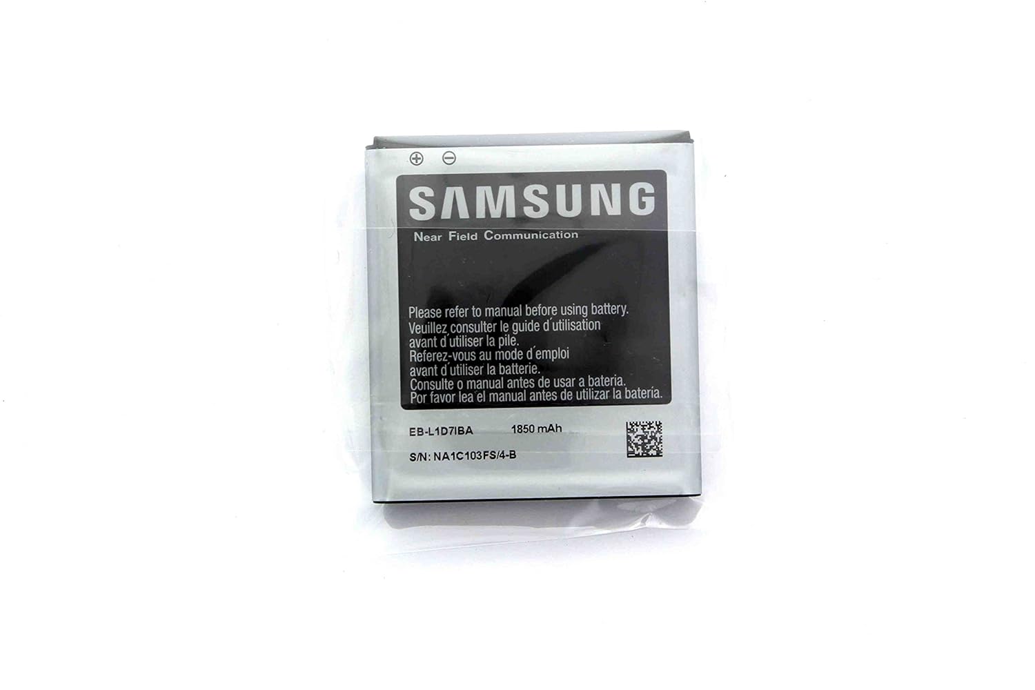 Samsung Original Genuine OEM Samsung Galaxy S II Hercules T989/Skyrocket  I727 1850 mAh Replacement Li-Ion Battery with NFC Technology - Non-Retail  Packaging ...