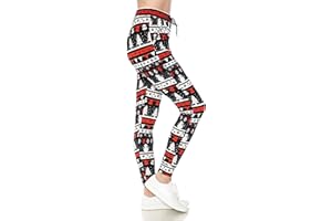 Leggings Depot Premium Women's Joggers Popular Print High Waist Track Pants (S-XL) BAT5