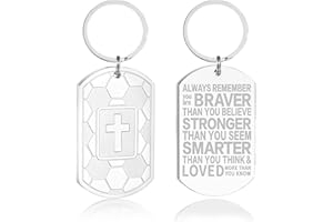 MISS CHIPMUNK Football/Baseball/Soccer/Basketball Keychain for Men First Communion Baptism Confirmation Mens Gifts