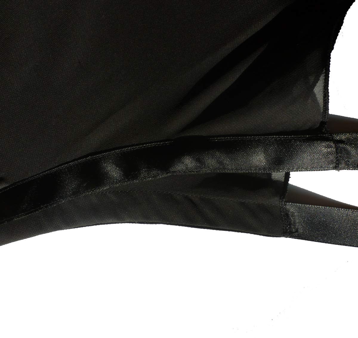 Ballet Dance Skirts for Women Chiffon Wrap Skirt Tutu for Girls-Big Size (M) Black