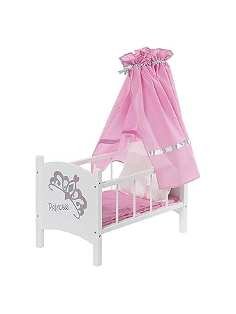 KNORRTOYS.COM Knorrtoys 67225 - Puppenhimmelbett Diadem weiß